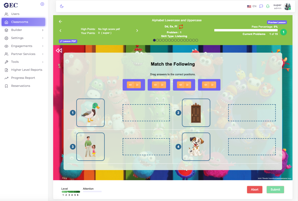 Global English Campus (GEC) project 3